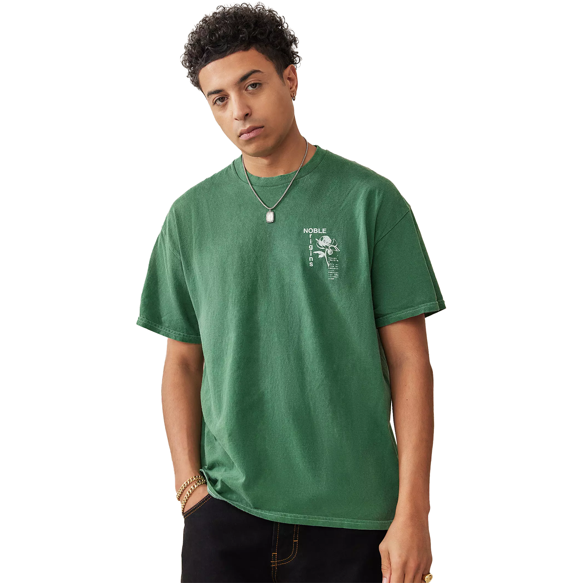 Men's Green Osaka Tee alternate view