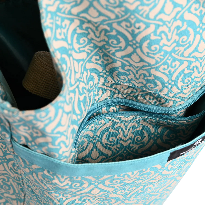 Yoga Tote Bag, Hugger Mugger Yoga Tote Bag zipper pocket