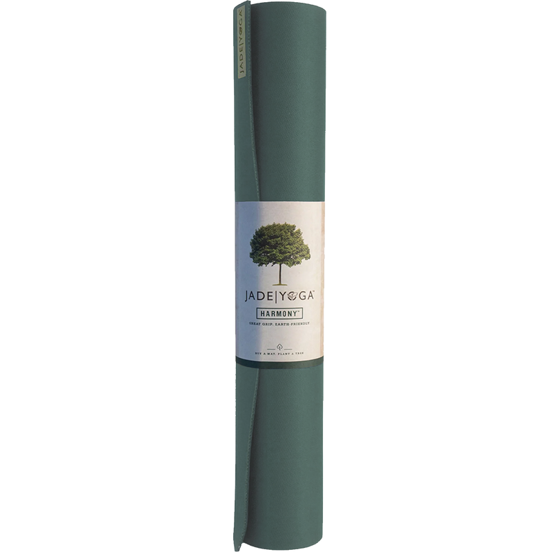 Harmony Yoga Mat, Jade Harmony Yoga Mat rolled
