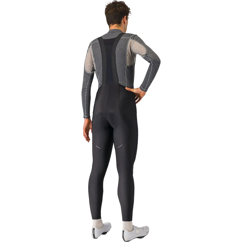 Men's Espresso Bibtight, Castelli Men's Espresso Bibtight in Black back