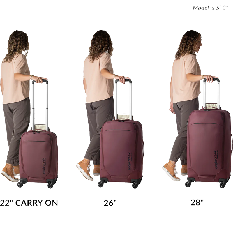 Tarmac XE 4-Wheel 24" Luggage, Eagle Creek Tarmac XE 4-Wheel Luggage sizes