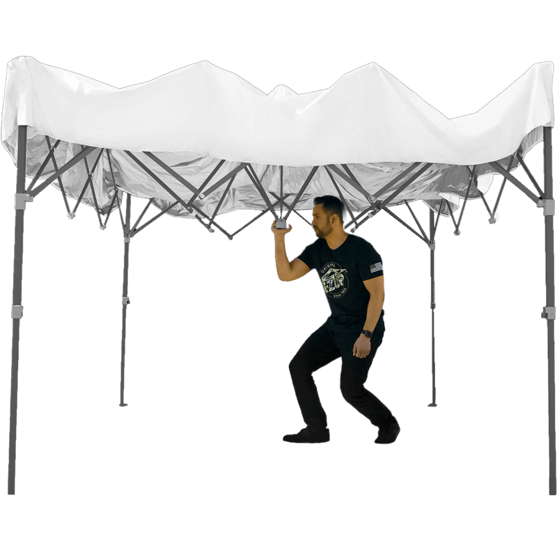 Patriot 10x10 Vented Canopy, EZUP Patriot 10x10 Vented Canopy ONE UP