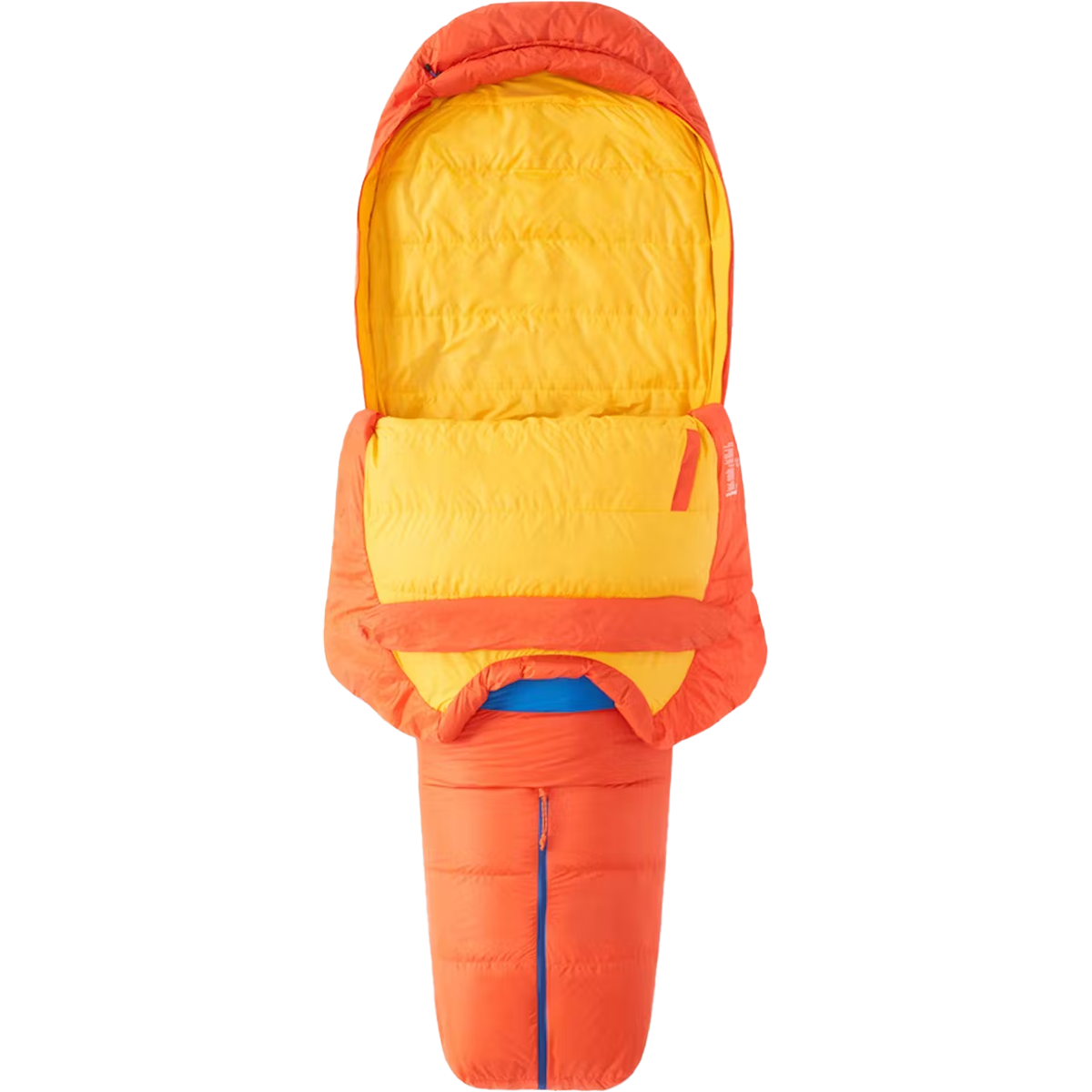 Marmot Always Summer 40 in Red Sun Sola unzipped dual zippers