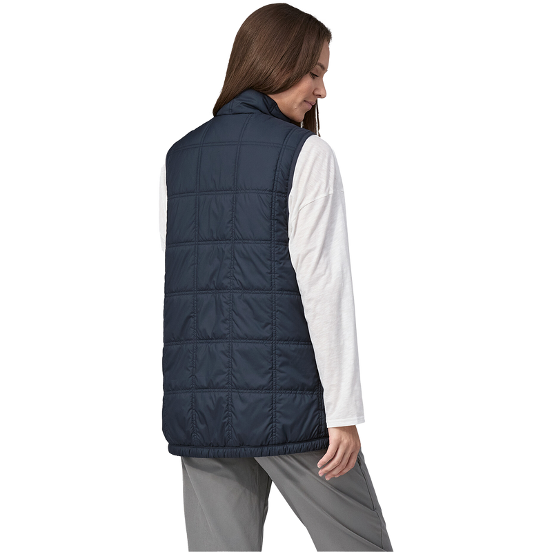 Patagonia Women's Lost Canyon Vest in Pitch Blue back