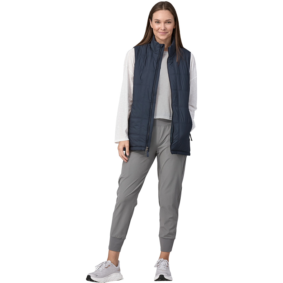 Patagonia Women's Lost Canyon Vest in Pitch Blue front