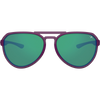 Plum Crazy - Smoke Green Mirror