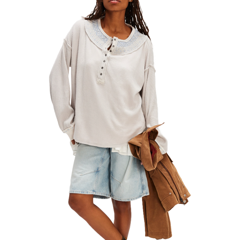 Women's Holly Henley, Featured Image