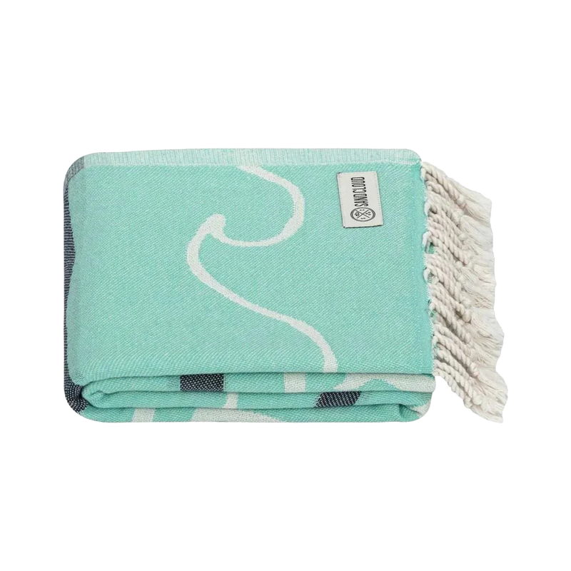 Beach Towel, Sand Cloud Beach Towel Folded