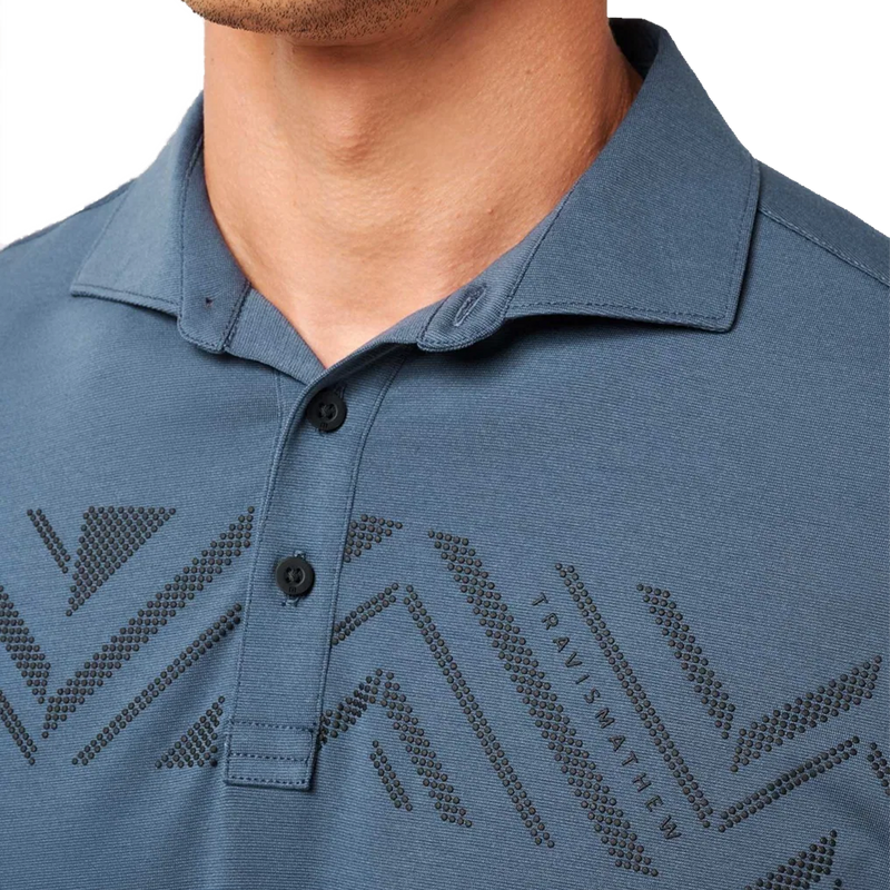 Men's All Day Access Polo, TravisMathew Men's ALL DAY ACCESS POLO collar