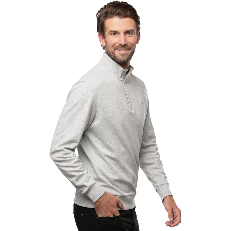 Men's Cloud 1/4 Zip 2.0, TravisMathew Men's Cloud 1/4 Zip 2.0 side