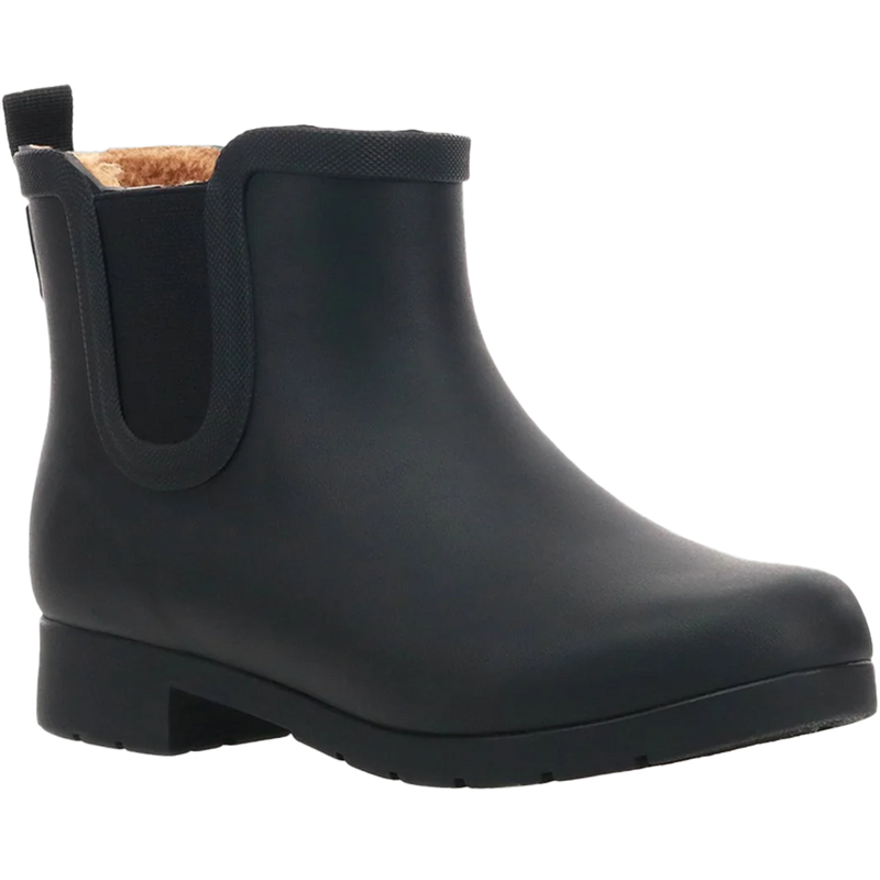 Women's Delridge Faux Fur Chelsea Rain Boot, Chooka Women's Delridge Faux Fur Chelsea Rain Boot  front