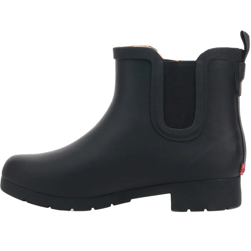Women's Delridge Faux Fur Chelsea Rain Boot, Chooka Women's Delridge Faux Fur Chelsea Rain Boot side