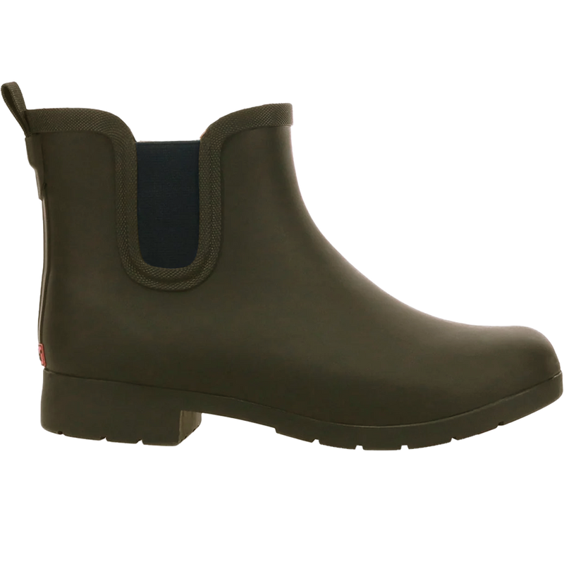 Women's Delridge Faux Fur Chelsea Rain Boot, Featured Image
