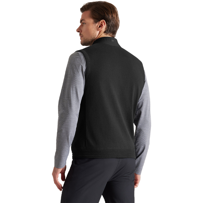 Men's Commuter Sweater Vest, Rhone Men's Commuter Sweater Vest Back