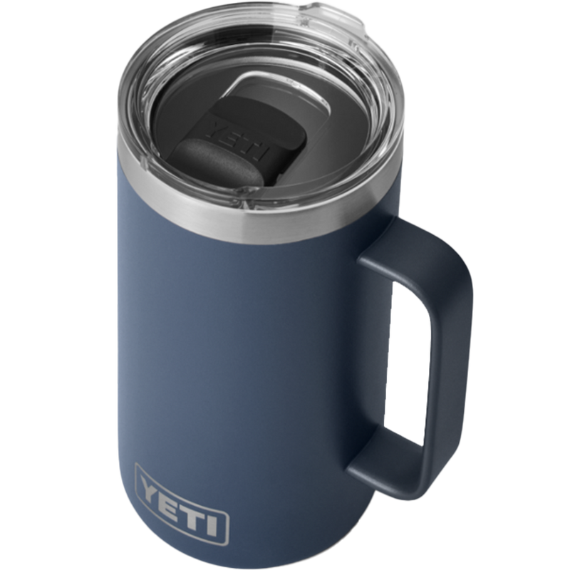 Rambler 24 oz Mug with MagSlider Lid, Yeti Rambler 24 oz Stackable Mug w/ MagSlider Lid top