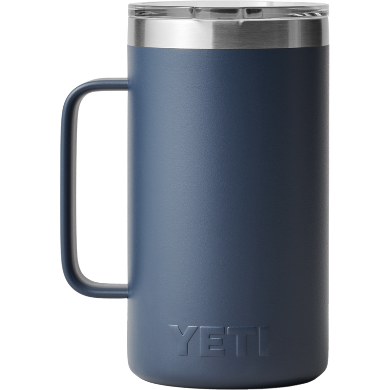 Rambler 24 oz Mug with MagSlider Lid, Yeti Rambler 24 oz Stackable Mug w/ MagSlider Lid back