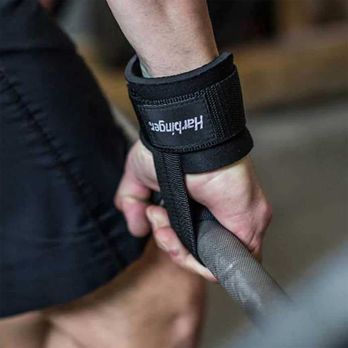 Harbinger Big Grip Pro Lifting Straps - Thumbnail 5