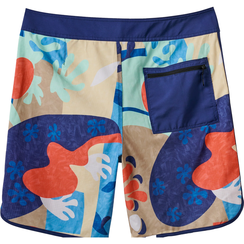 Men's Highline Scallop 19", Quiksilver Men's Highline Scallop 19" Back