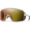 Smith Sport Optics Pursuit Photochromic in CT Matte Bone/ChromaPop Glacier Photochromic Copper To Gray With Gold Mirror