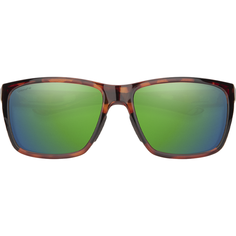 Longfin, Smith Sport Optics Longfin ortoise + ChromaPop Glass Polarized Green Mirror Lens front