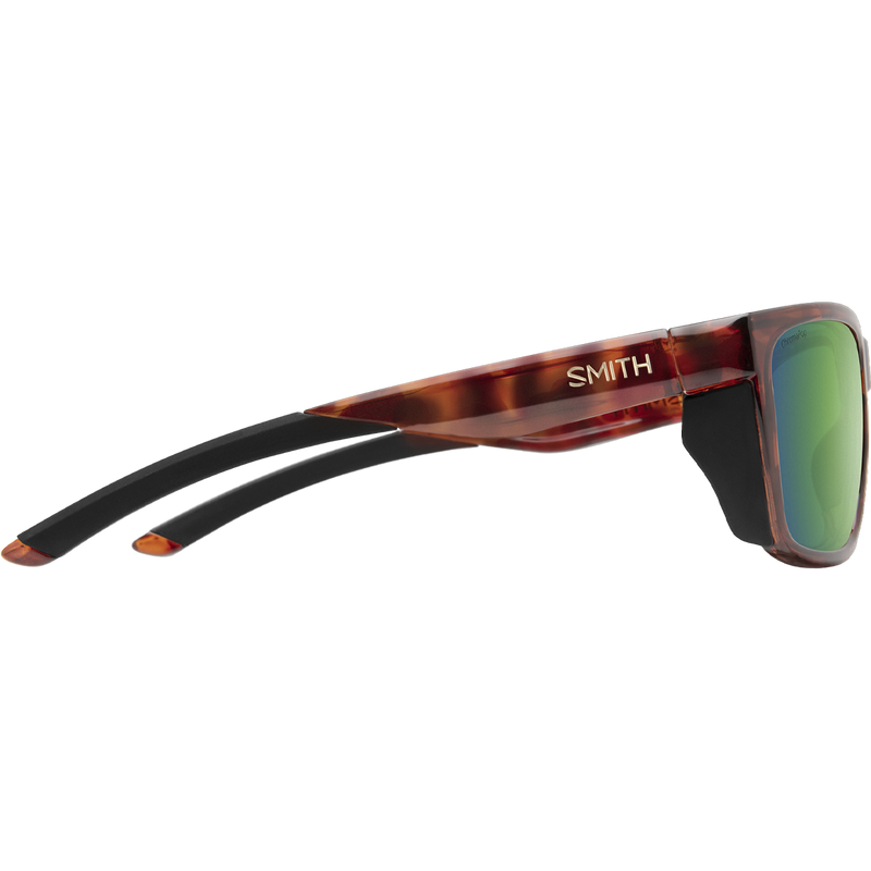 Longfin, Smith Sport Optics Longfin ortoise + ChromaPop Glass Polarized Green Mirror Lens side