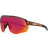 Matte Crystal Amber/Polarized Red Mirror