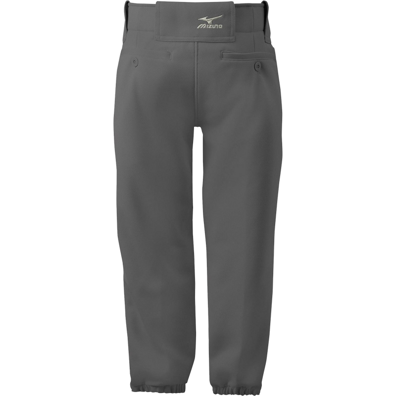 Youth Belted Softball Pant, Mizuno Youth Belted Softball Pant back
