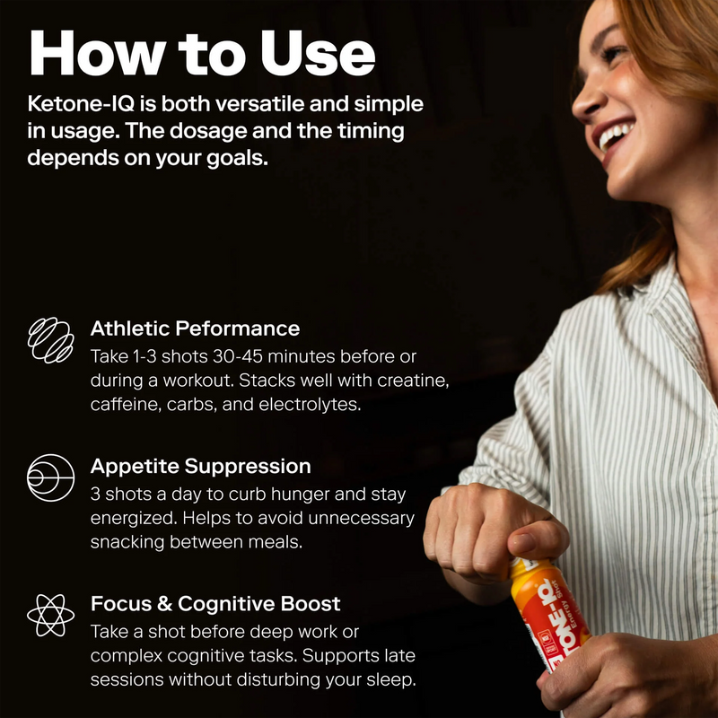 Ketone-IQ 2 oz Shots, Ketone-IQ 2oz Shots how to use