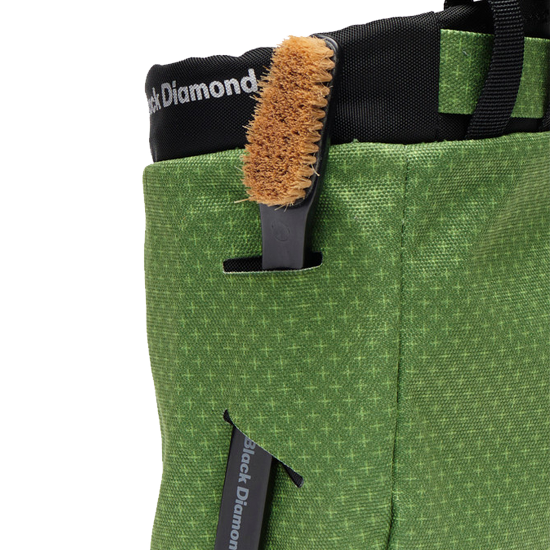 Gym Chalk Bag, Black Diamond Gym Chalk Bag brush