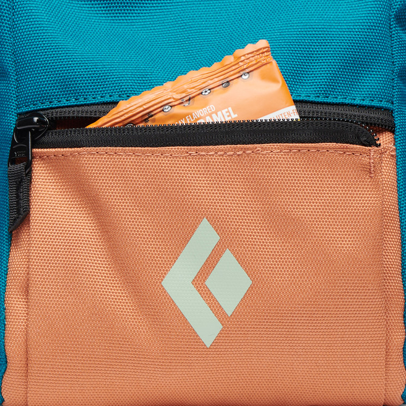 Mondito Chalk Pot, Black Diamond Mondito Chalk Pot zip pocket