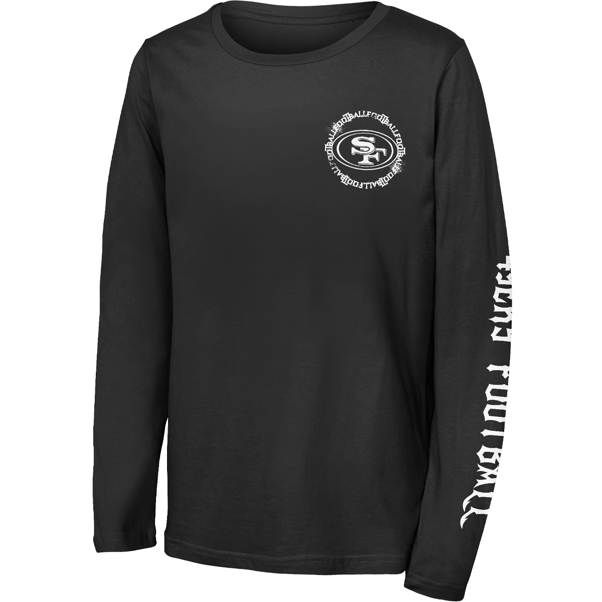Youth 49ers Rumble Sleeve Long Sleeve alternate view