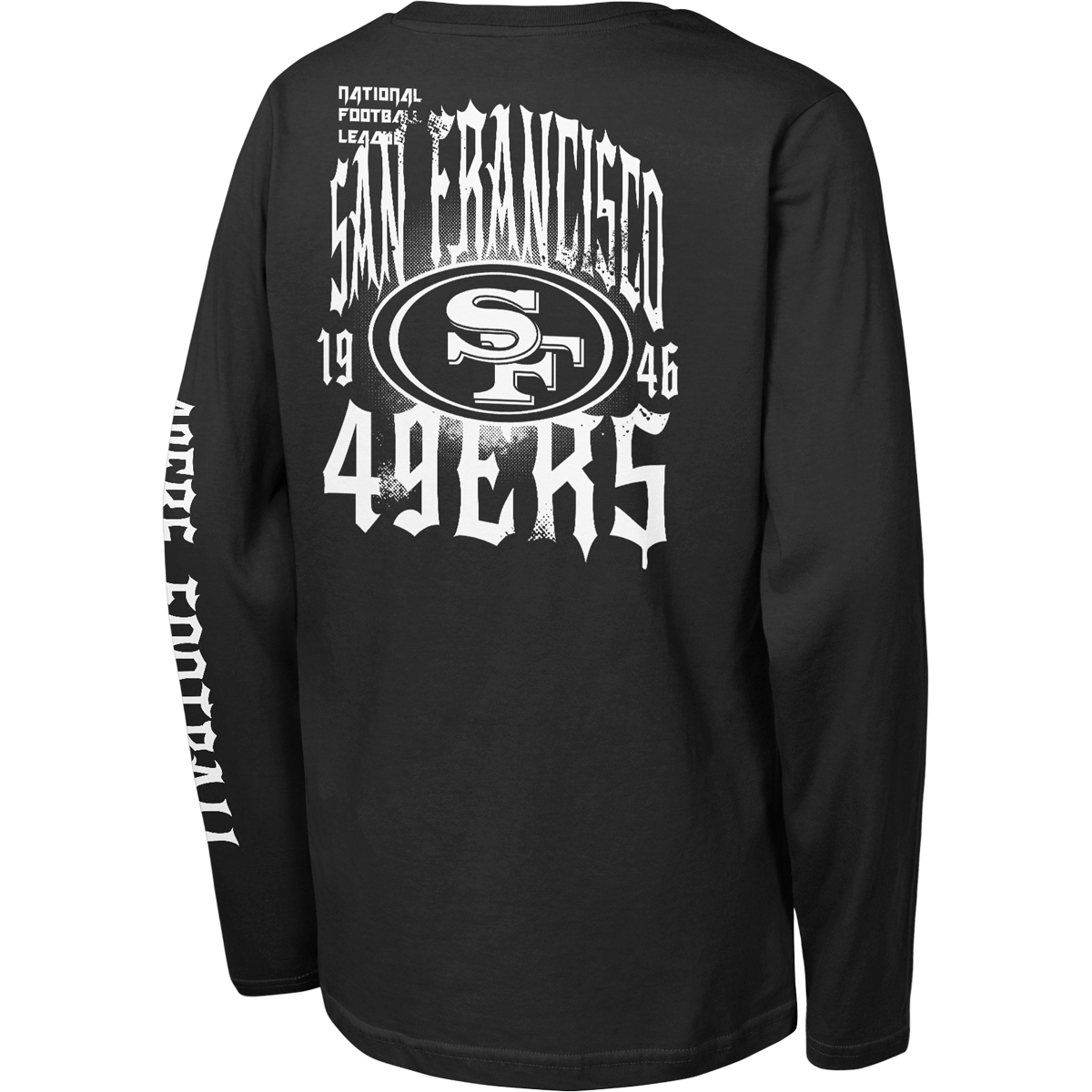 Youth 49ers Rumble Sleeve Long Sleeve alternate view