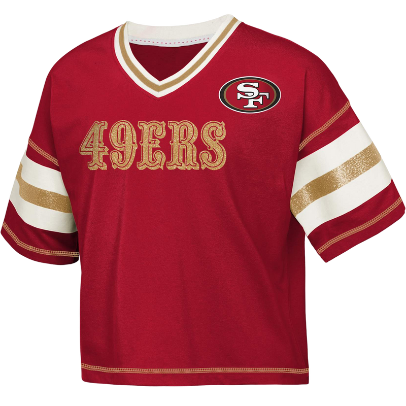 Youth 49ers Grid Iron Tee, Featured Image