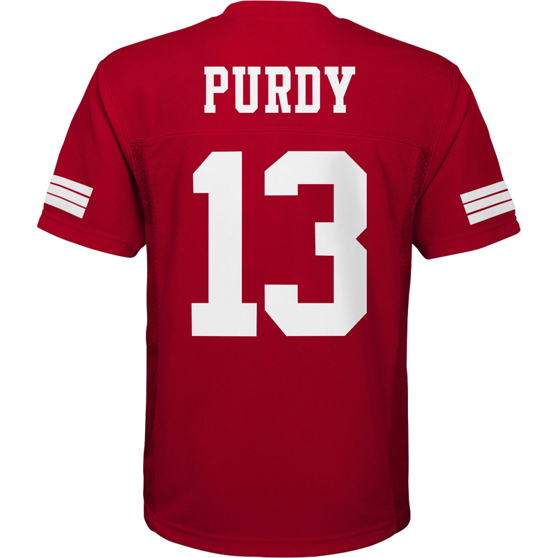 Youth 49er Mid-Tier Jersey - Purdy, Outerstuff Youth 49er Mid-Tier Jersey Purdy back