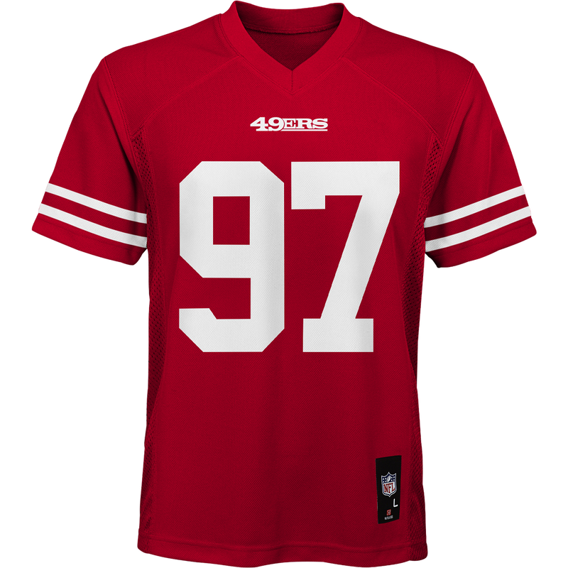 Youth 49er Mid-Tier Jersey - Bosa, Outerstuff Youth 49er Mid-Tier Jersey Bosa front