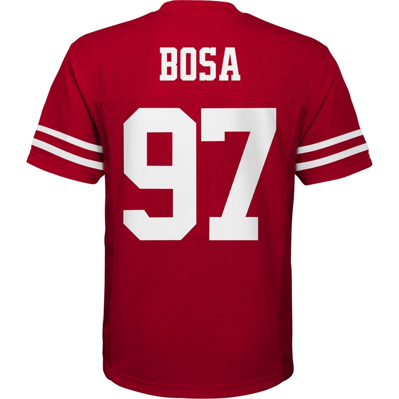 Youth 49er Mid-Tier Jersey - Bosa, Outerstuff Youth 49er Mid-Tier Jersey Bosa back