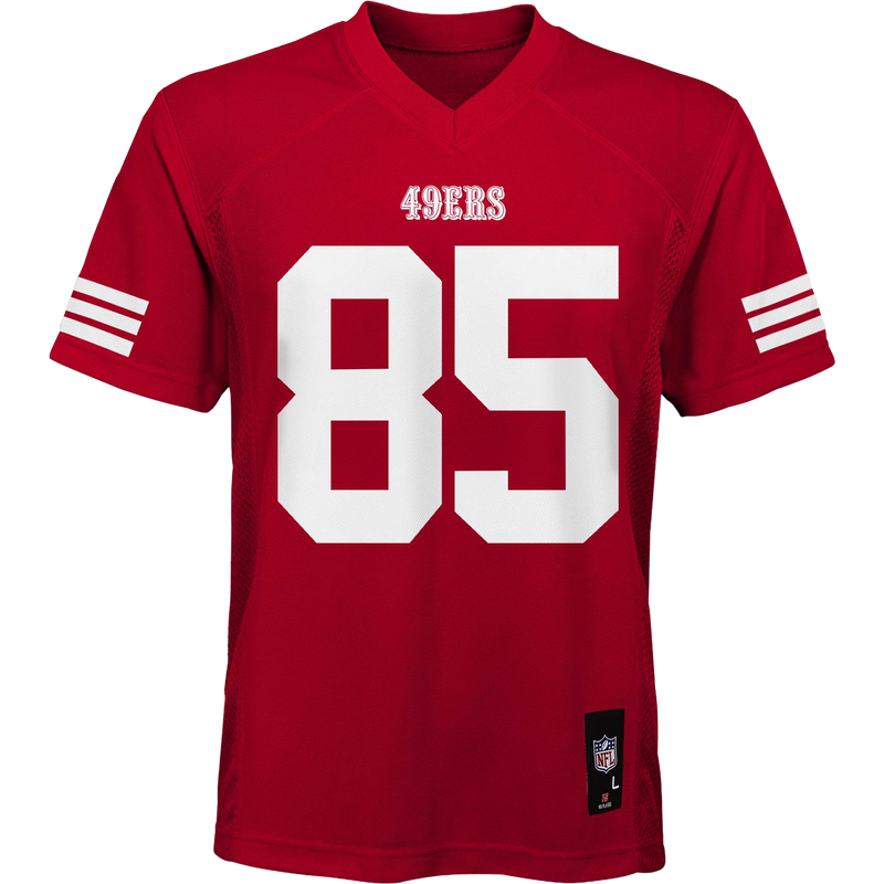 Youth 49er Mid-Tier Jersey - Kittle, Outerstuff  Youth 49er Mid-Tier Jersey Kittle front