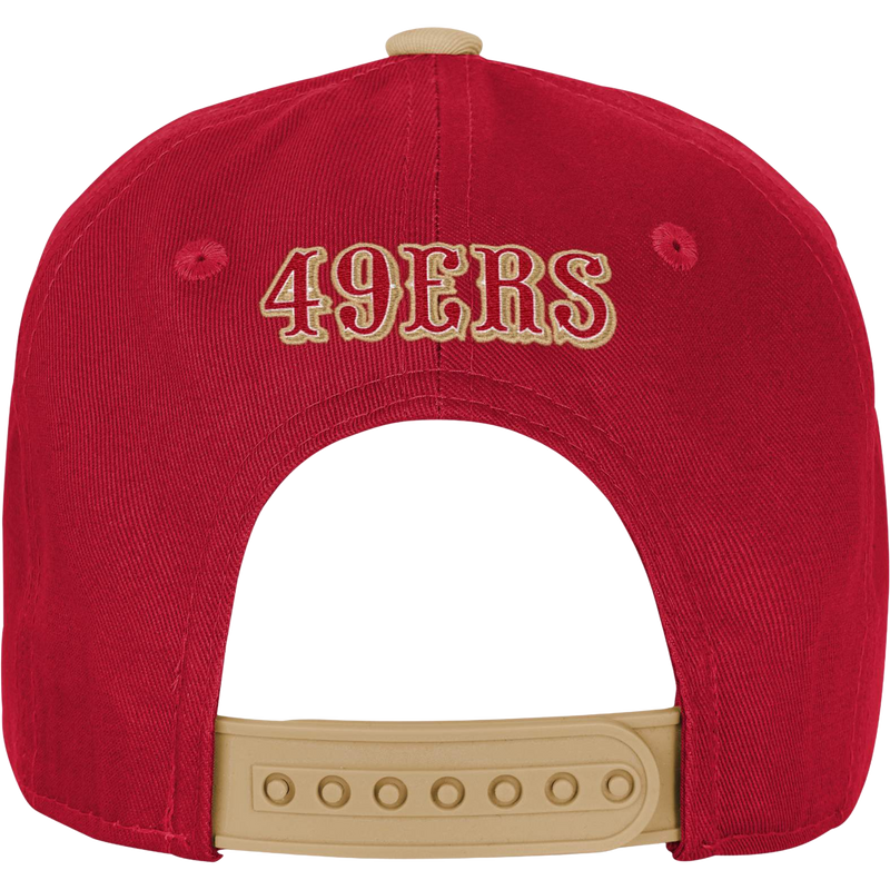 Youth 49ers Essentials Deadstock Snapback, Outerstuff Youth 49ers Essentials Deadstock Snapback back