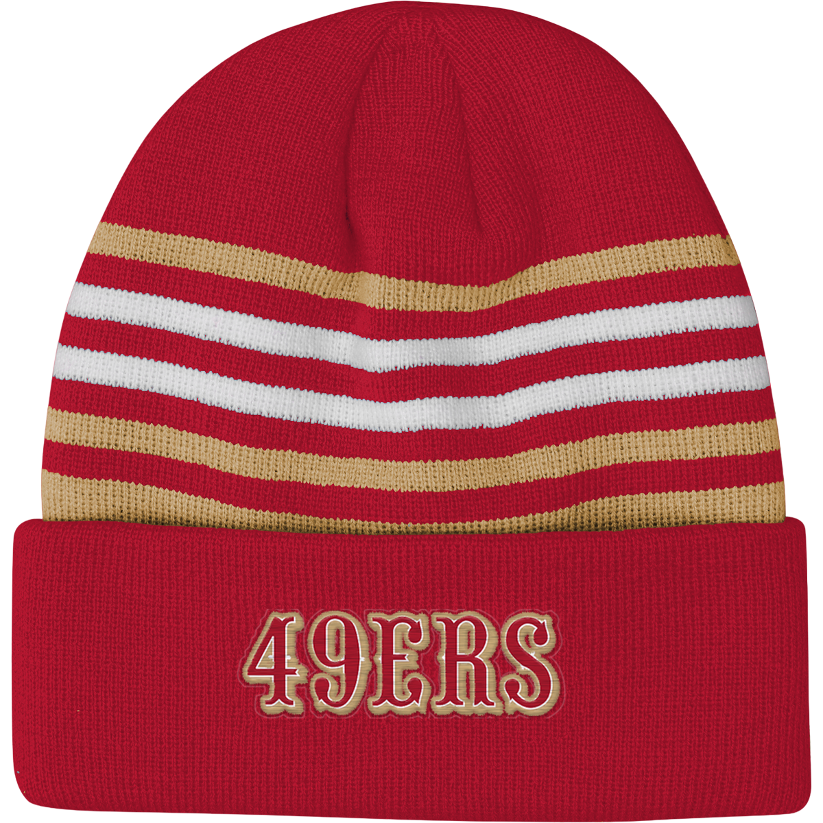 Youth 49ers Basic Cuff Knit alternate view