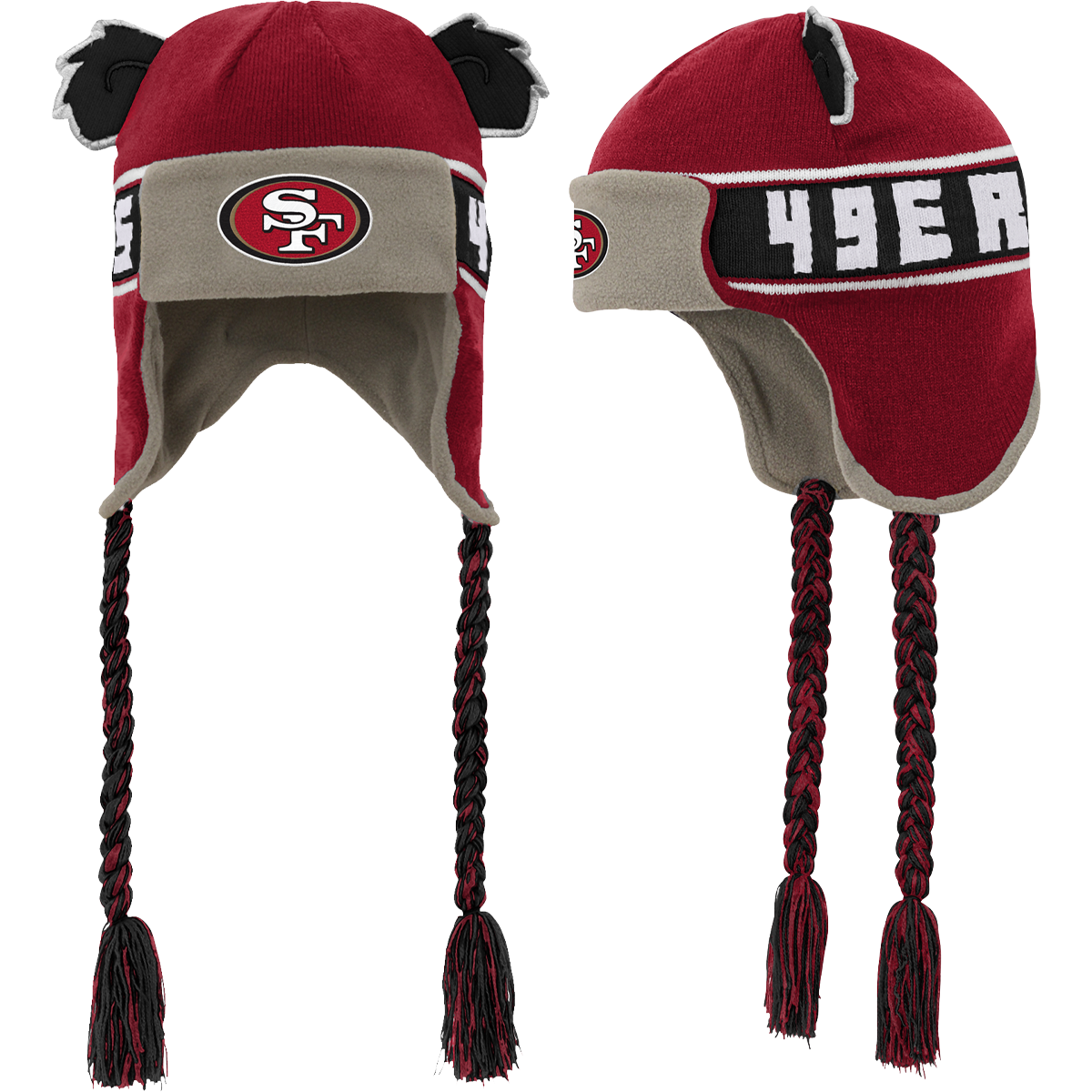 Youth 49ers Wordmark Ears Trooper alternate view