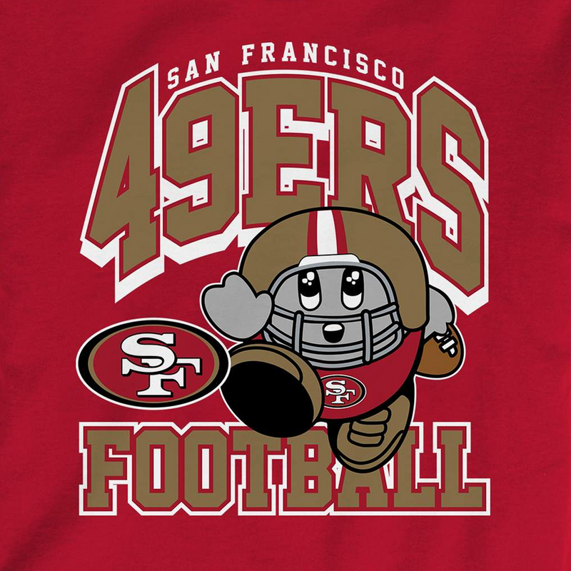 Youth Toddler 49ers Get Out of the Way Tee, Outerstuff Youth Toddler 49ers Get Out of the Way Tee detail