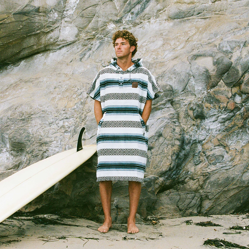 Extra Warm Poncho, Slowtide Extra Warm Poncho Lifestyle
