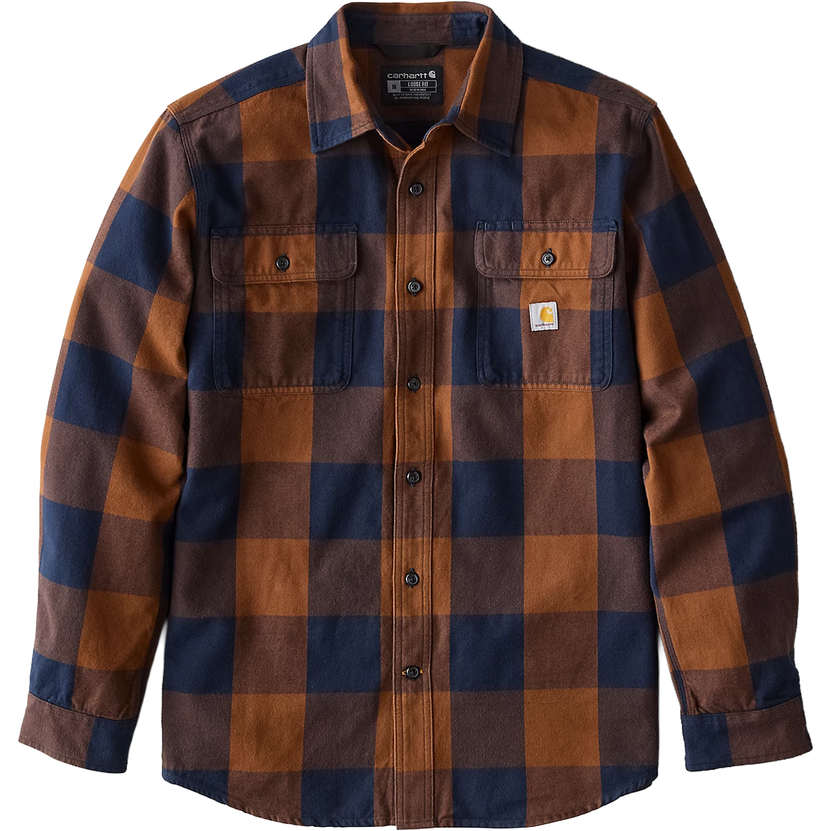 Men's Heavyweight Flannel Long Sleeve Plaid Shirt alternate view