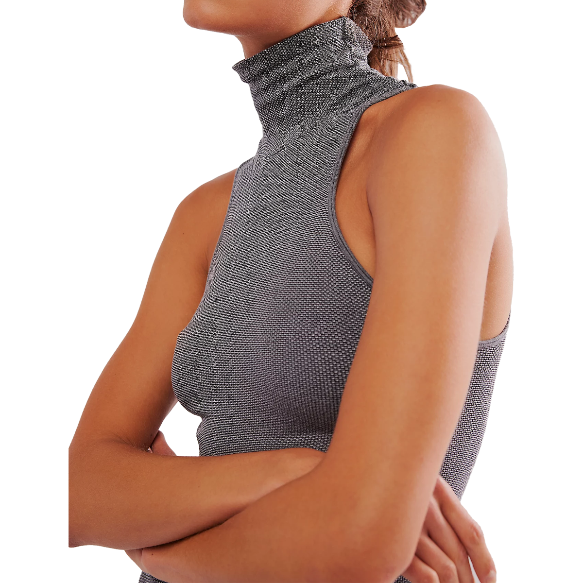 Women's Always Ready Seamless Turtleneck Tank alternate view