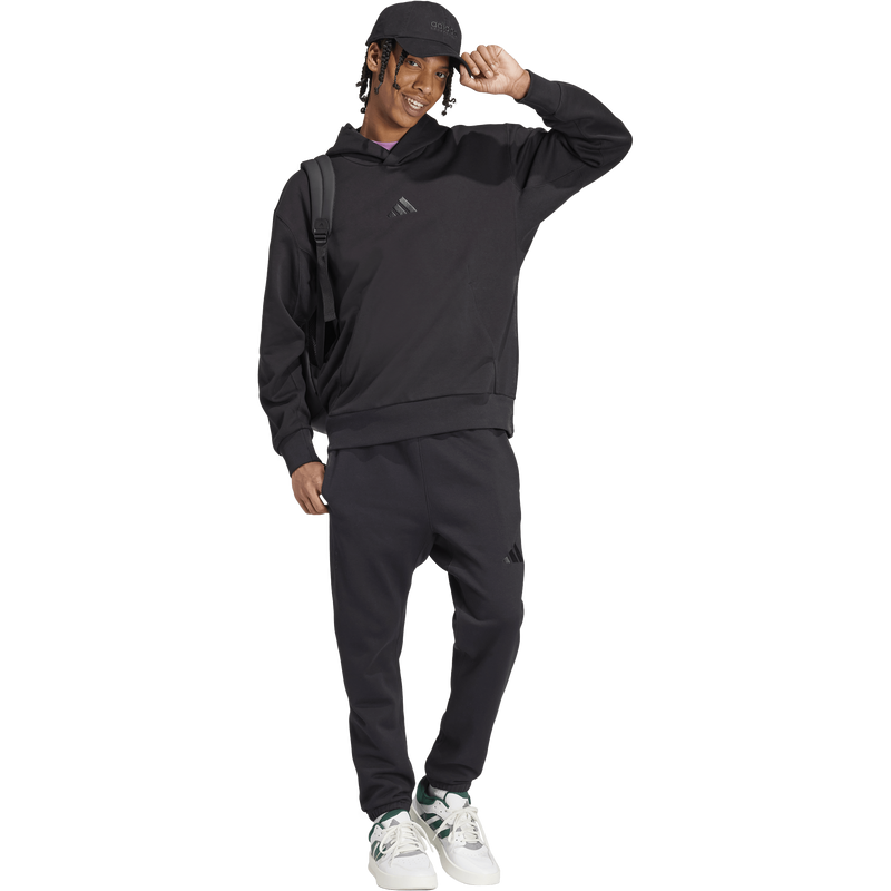 All SZN Fleece Pant, Adidas All SZN Fleece Pant in Black front