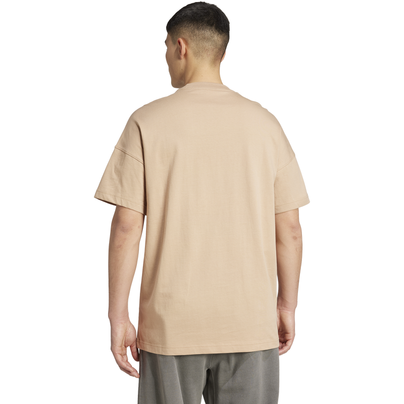 Men's All SZN Tee, Adidas Men's All SZN Tee in Warm Sandstone back