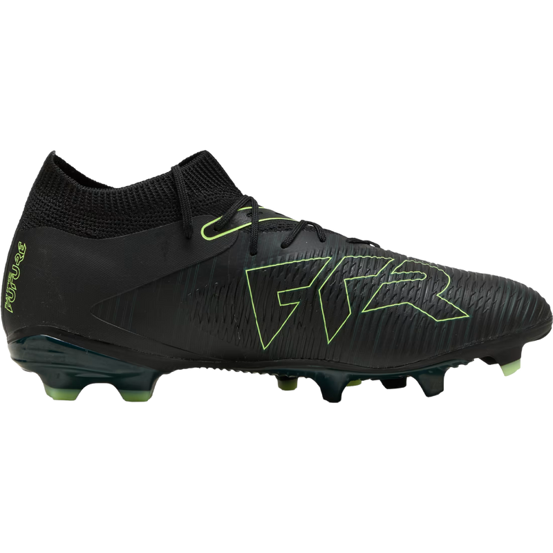 Puma Future 8 Match FG/AG in PUMA BLACK-FIZZY LIGHT-GREEN TERRAIN