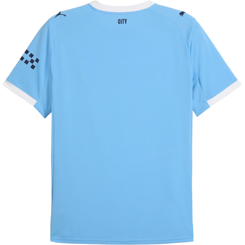 Men's Manchester City FC Home Jersey Replica, Puma Men's Manchester City FC Home Jersey Replica Back