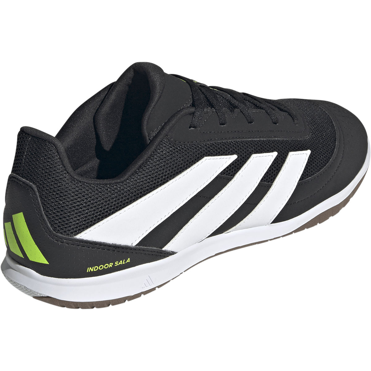 adidas Predator Club Indoor Soccer Cleats - Black/White/Lucid Lemon - Men's 7, Women's 8 adidas Predator Club Indoor Soccer Cleats - Black/White/Lucid Lemon - Men's 7, Women's 8