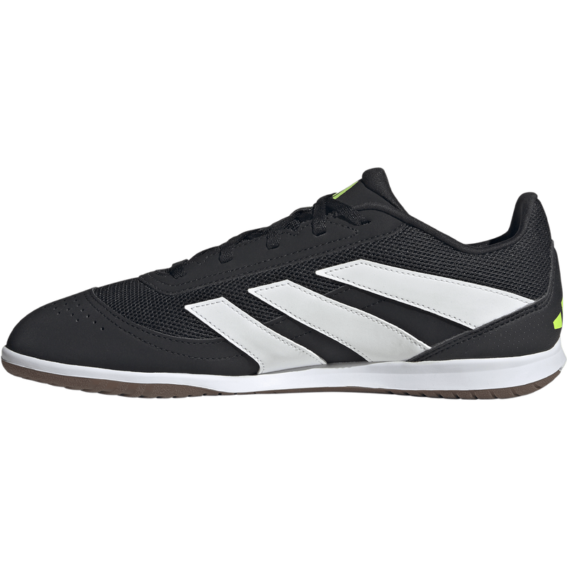 adidas Predator Club Indoor Soccer Cleats - Black/White/Lucid Lemon - Men's 7, Women's 8 adidas Predator Club Indoor Soccer Cleats - Black/White/Lucid Lemon - Men's 7, Women's 8